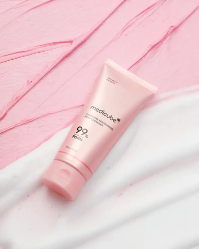 Medicube PDRN Pink Niacinamide Whip Cleanser