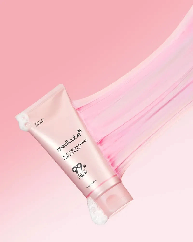 Medicube PDRN Pink Niacinamide Whip Cleanser