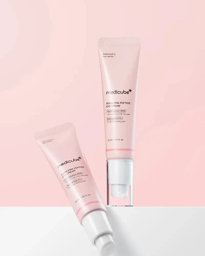 Crème contour des yeux Medicube PDRN aux peptides roses
