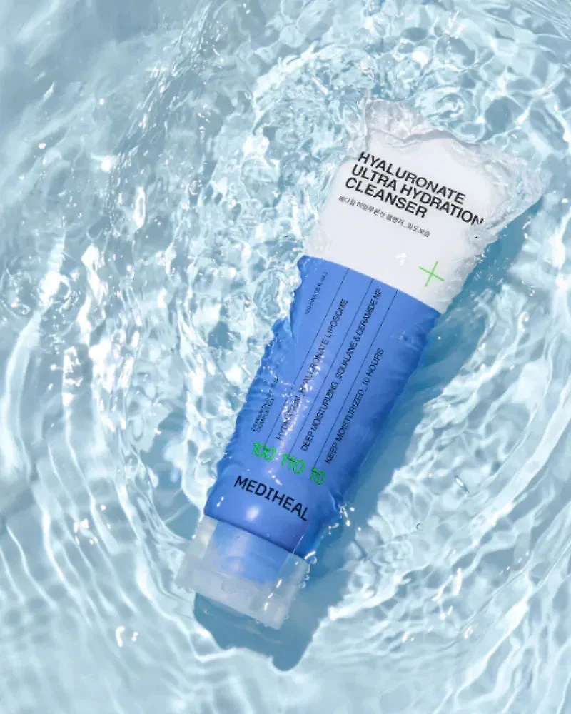 Nettoyant ultra hydratant à l'hyaluronate Mediheal