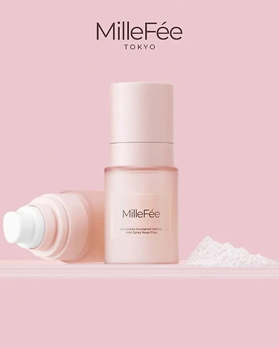 MilleFée Cinderella Powdered Setting Mist Spray Keep Plus