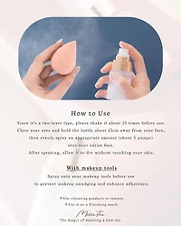 Spray fixateur de teint en poudre MilleFée Cendrillon