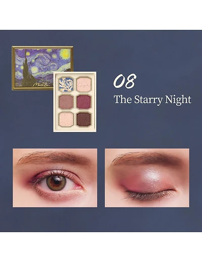 MilleFée Painting Eyeshadow Palette | Vincent van Gogh