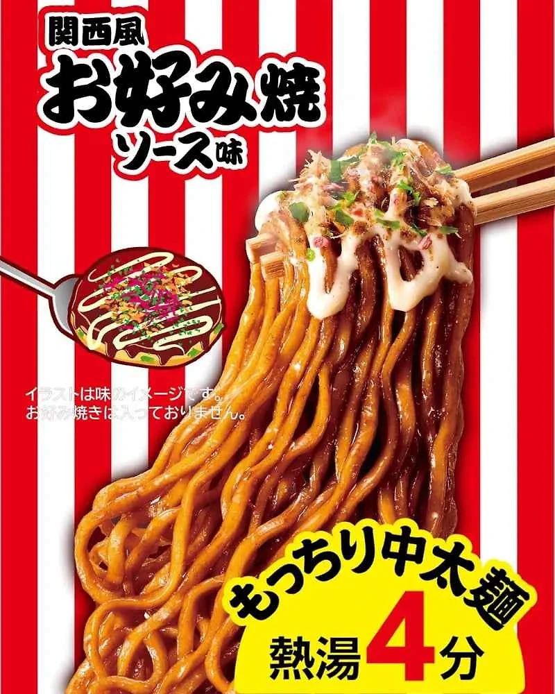 Myojo Ippeichan Kansai-Style Okonomiyaki Yakisoba