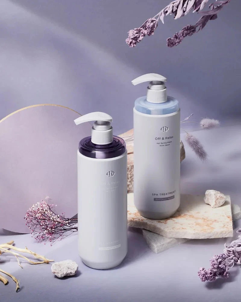 Shampoing spa à l'eau thermale Off & Relax Réparateur de nuit soyeux