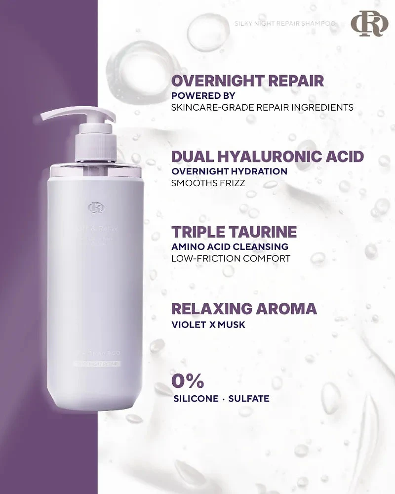 Off & Relax Hot Spring Water Spa Shampoo Silky Night Repair