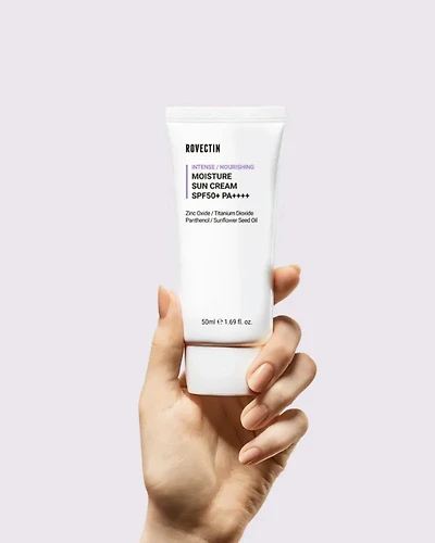 Crème solaire hydratante intense ROVECTIN