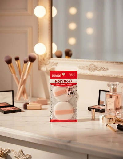 Rosy Rosa Flocky Puff