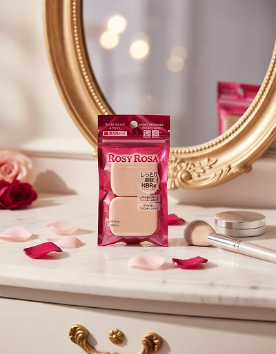 Rosy Rosa Moist Square Sponge L