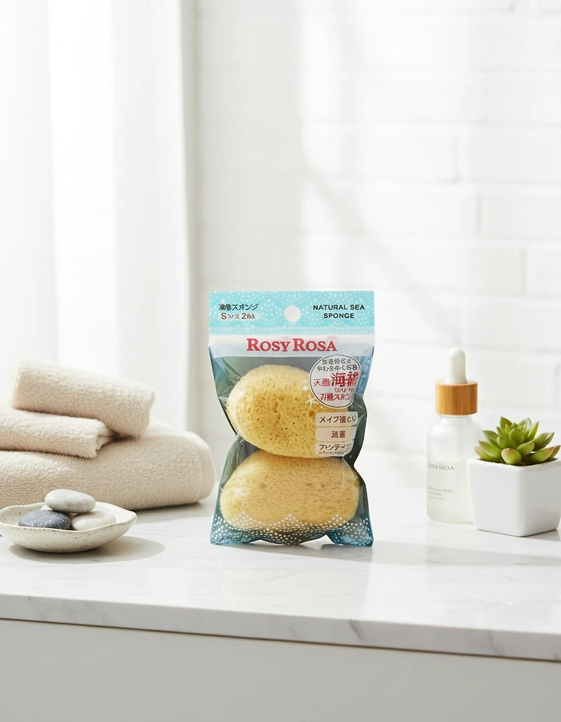 Rosy Rosa Natural Sea Sponge