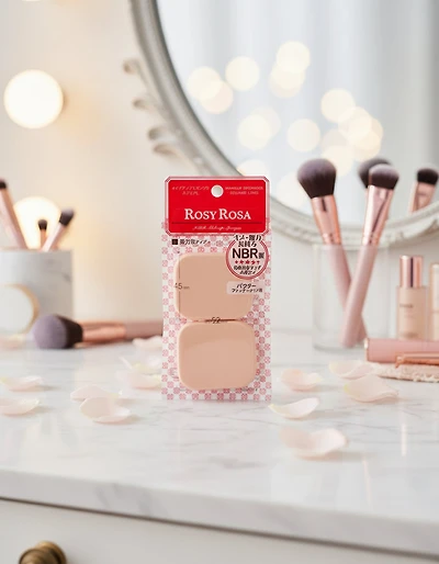 Éponge de maquillage carrée Rosy Rosa L