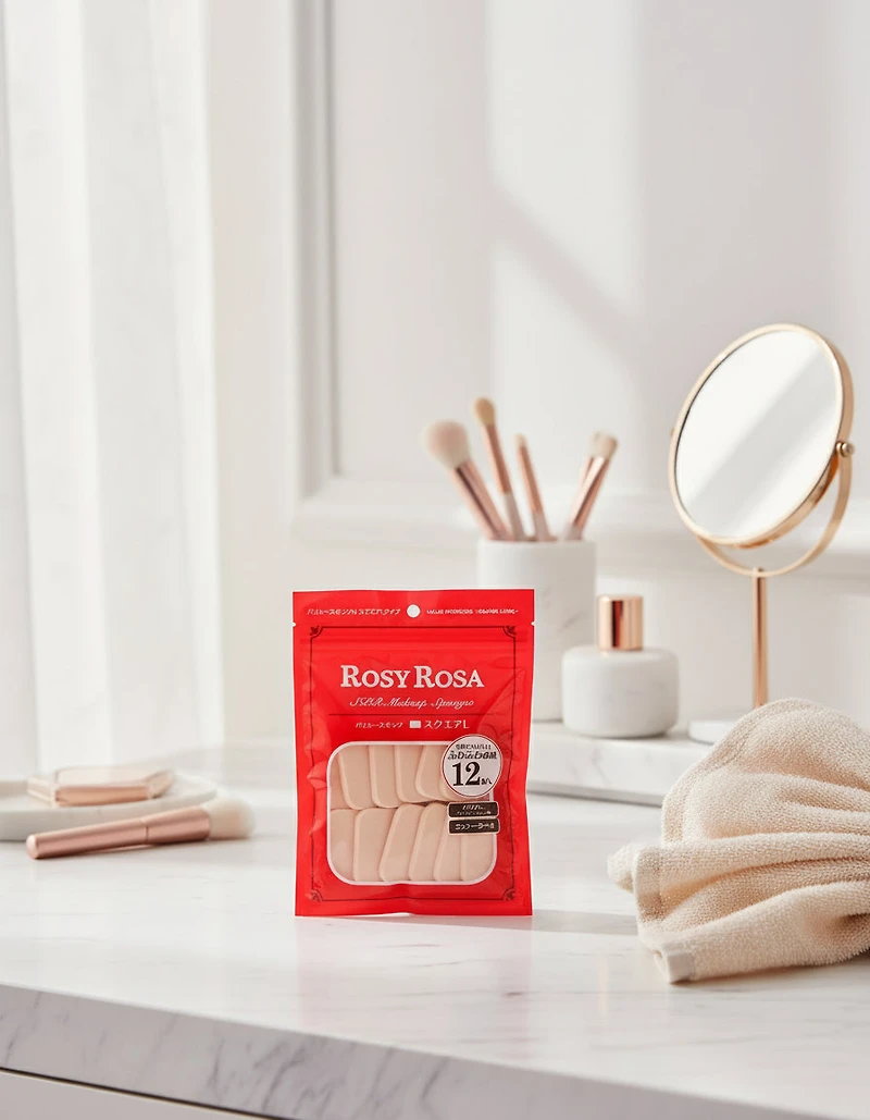 Rosy Rosa Value Square Makeup Sponge L