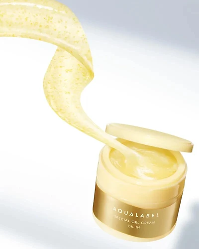 Gel-crème spécial EX à l'huile Aqua Label de Shiseido