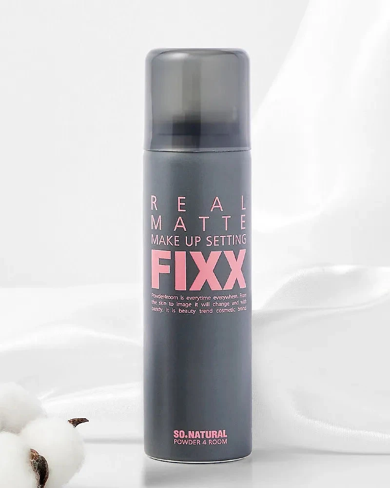 Fixateur de maquillage mat So Natural Real Matte
