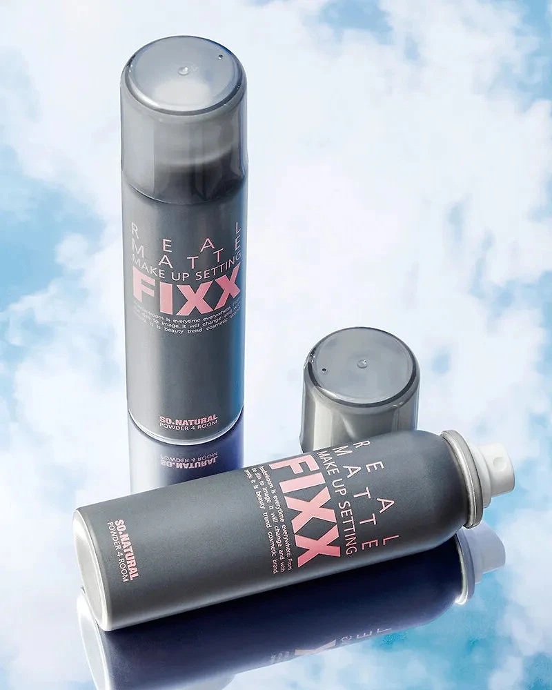 Fixateur de maquillage mat So Natural Real Matte