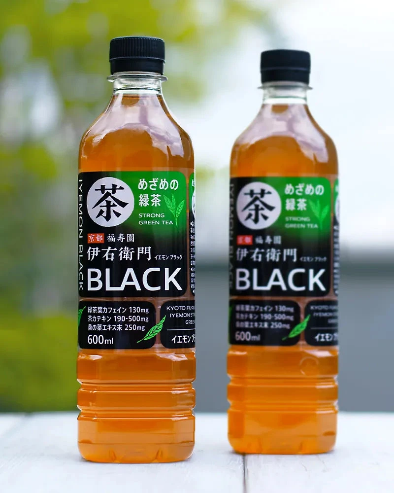 Thé vert fort noir Suntory Iyemon