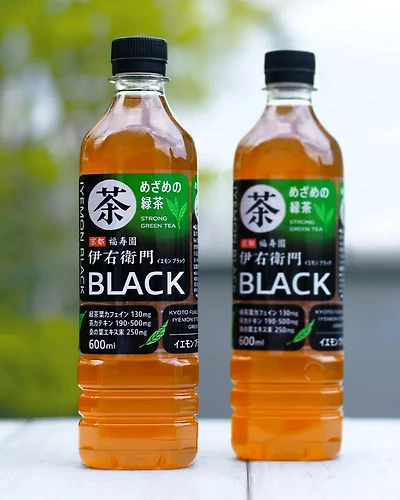 Thé vert fort noir Suntory Iyemon