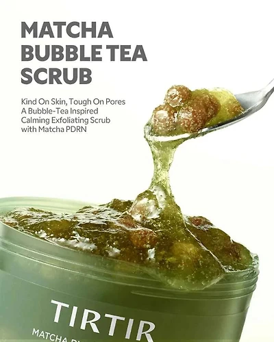 TIRTIR Matcha Bubble Tea Scrub