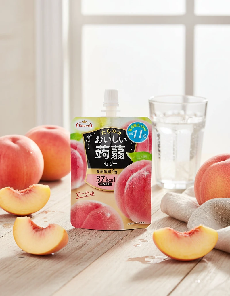 Tarami Peach Konjac Jelly