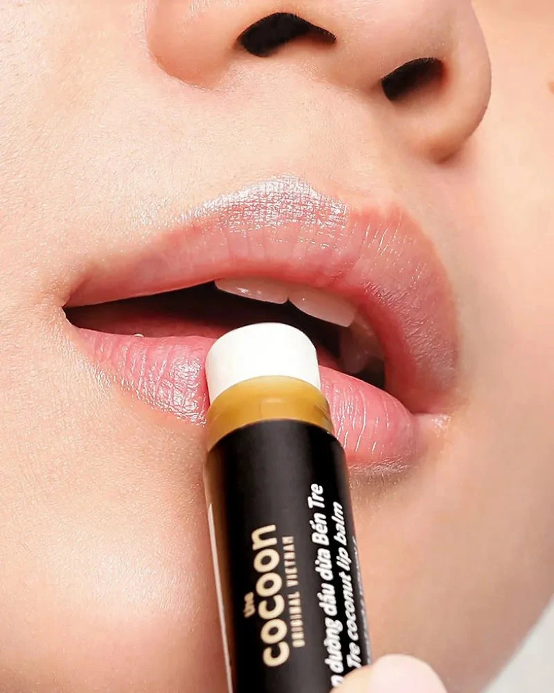 The Cocoon Ben Tre Coconut Lip Balm