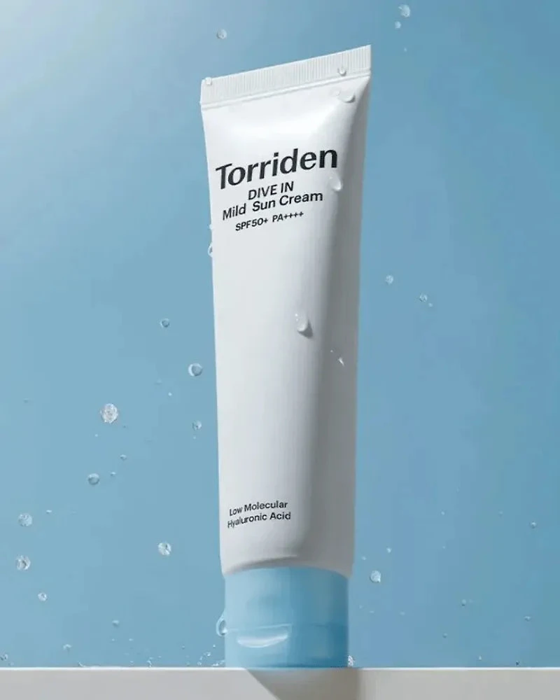Crème solaire douce Torriden Dive In SPF50+ PA++++
