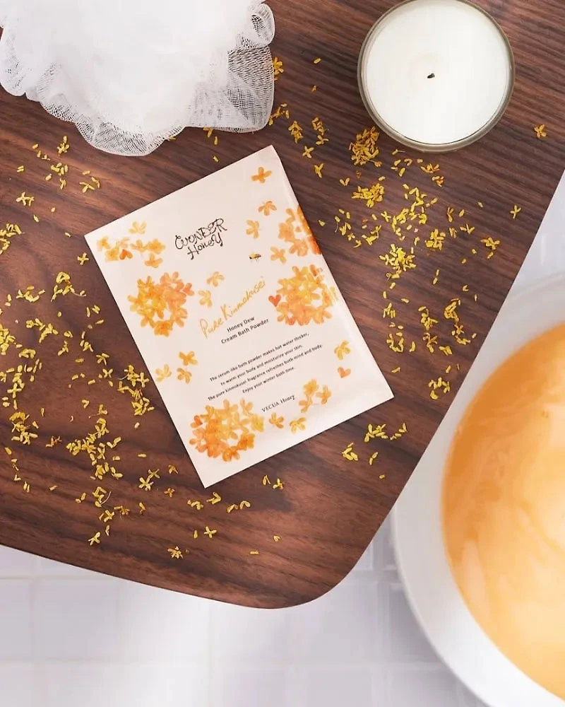 VECUA HONEY Wonder Honey Honey Dew Cream Bath Powder | Pure Kinmokusei