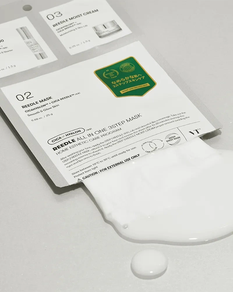 VT Cosmetics Reedle Shot All In One 3Step Mask