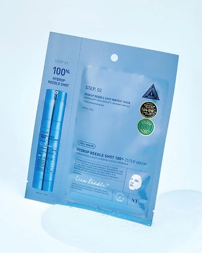 Masque VT Hydrop Reedle Shot 100hL en 2 étapes