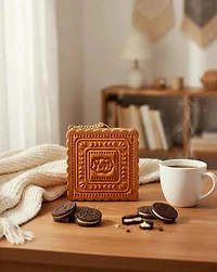 Oui ! Pochette carrée de biscuits crème-sandwich