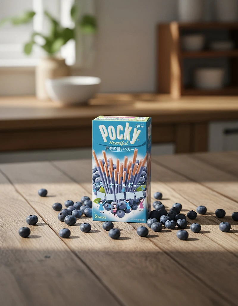 Pocky Heartful Myrtille