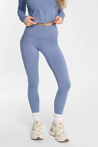 Legging à poches en molleton brossé ultra-doux