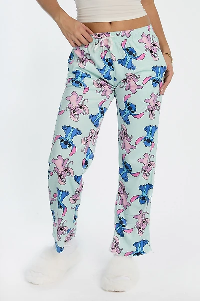 Stitch & Angel Velour Pajama Pant