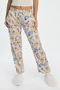 Winnie The Pooh Velour Pajama Pants