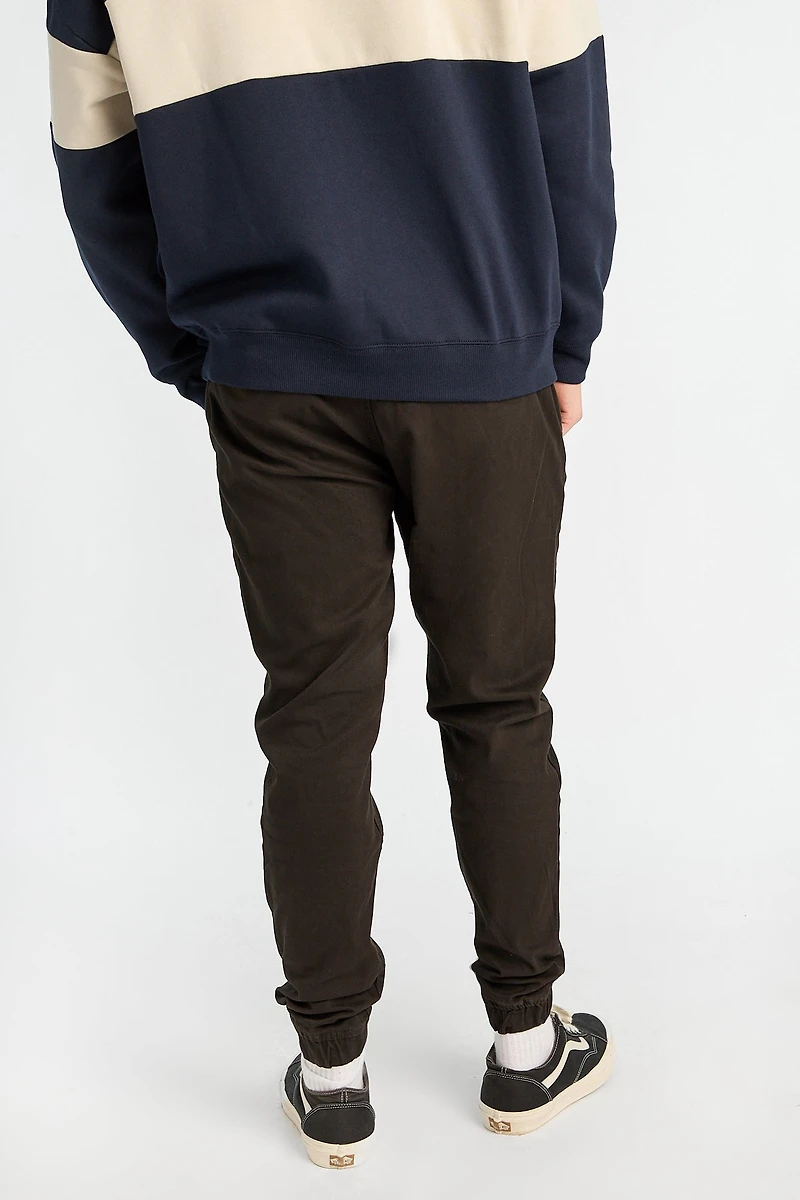 Slim Twill Jogger