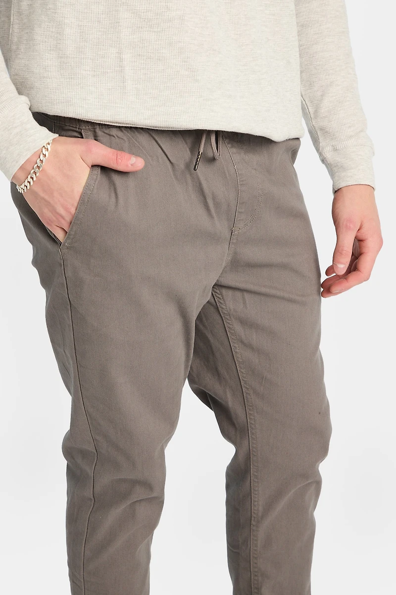 Slim Twill Jogger