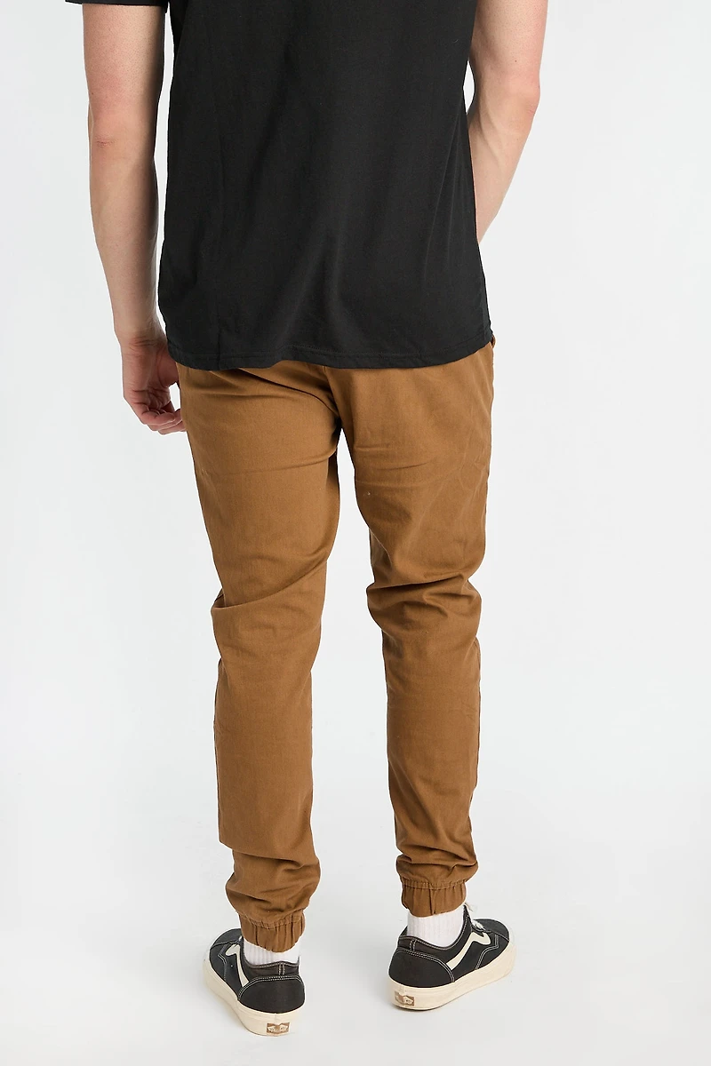 Slim Twill Jogger