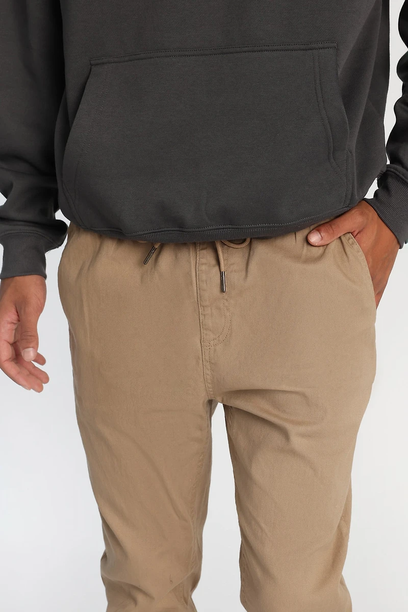 Slim Twill Jogger