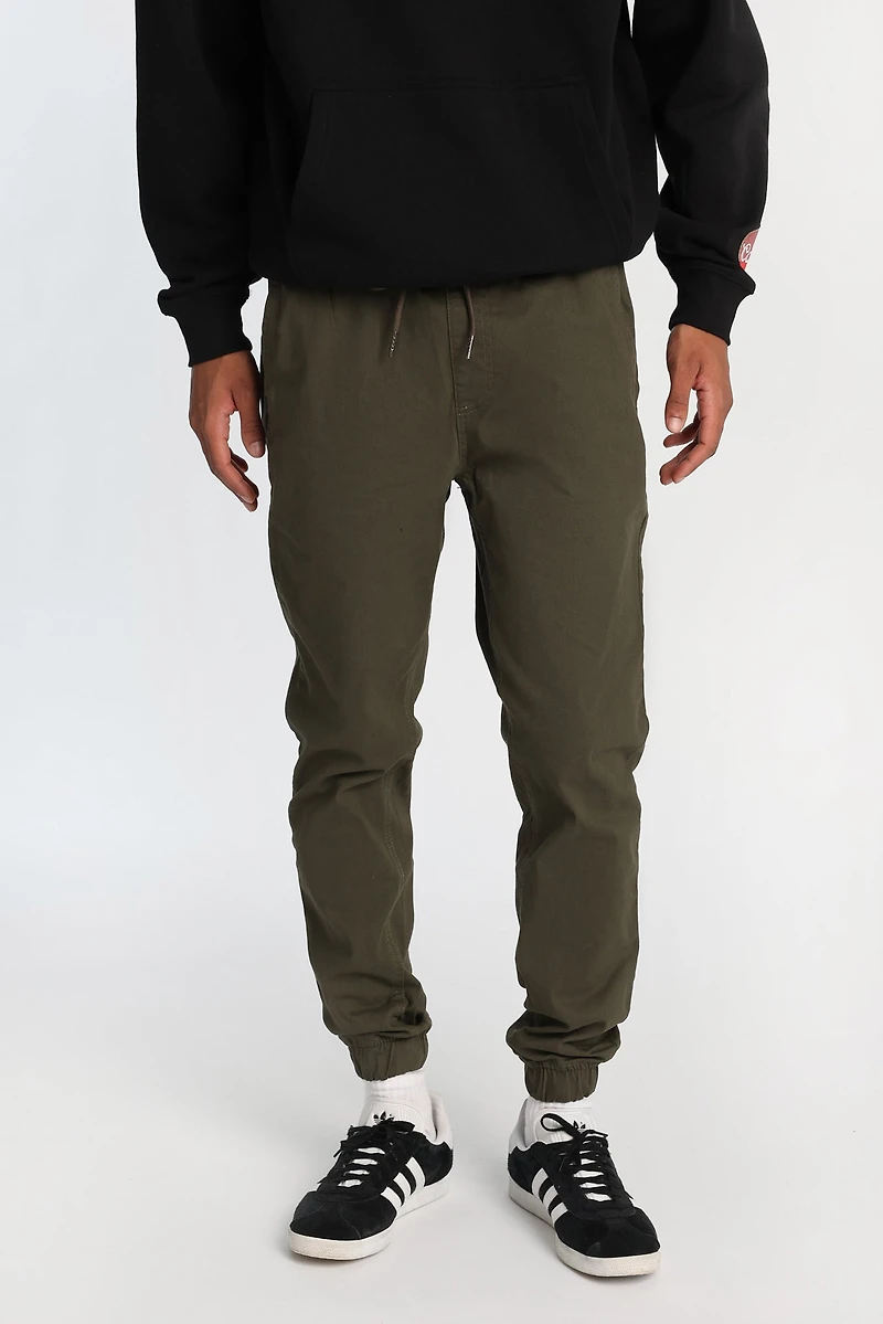Slim Twill Jogger