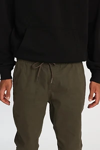 Slim Twill Jogger