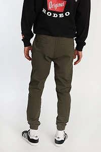 Slim Twill Jogger