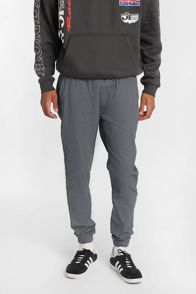 Slim Twill Jogger