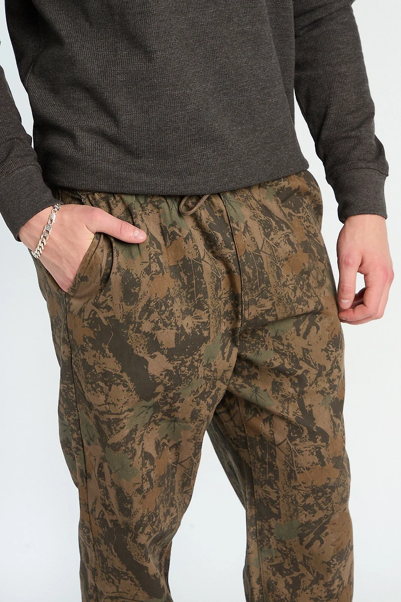 Relaxed Twill Pants