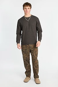Relaxed Twill Pants