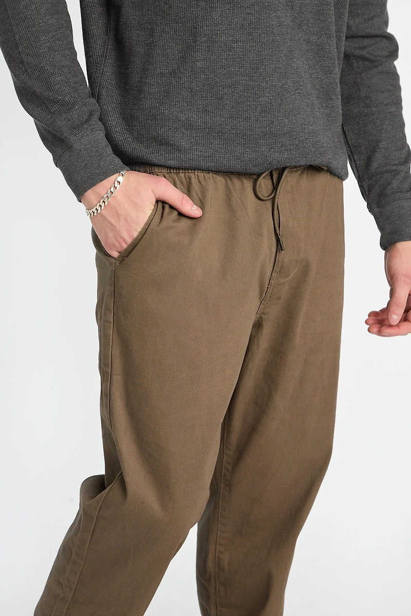 Relaxed Twill Pants