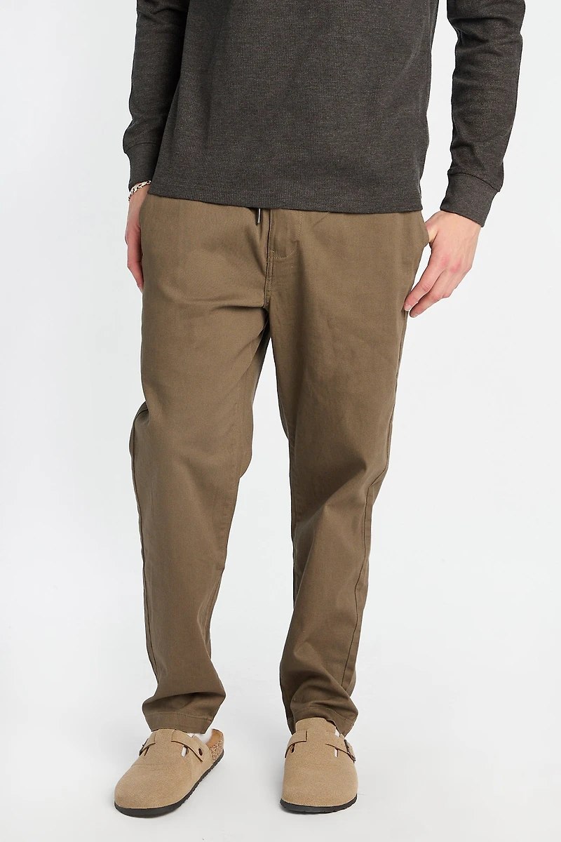 Relaxed Twill Pants
