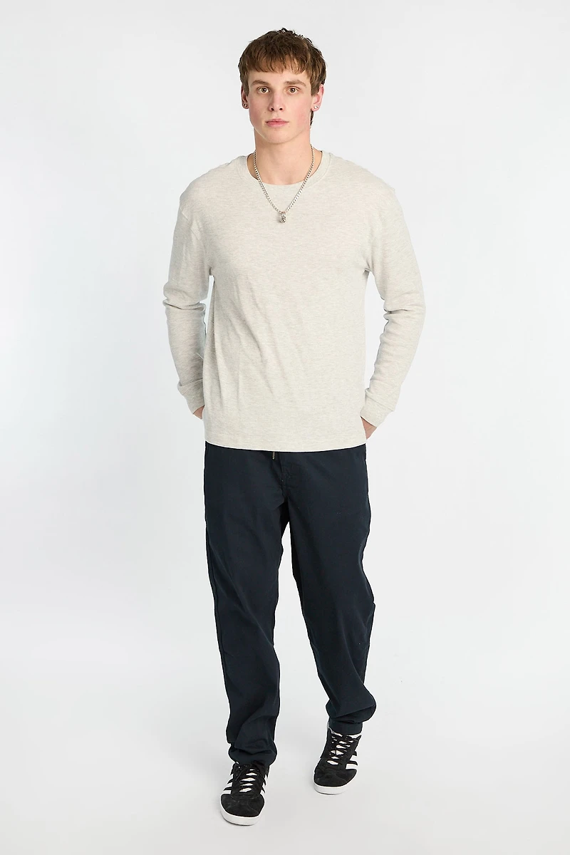 Relaxed Twill Pants