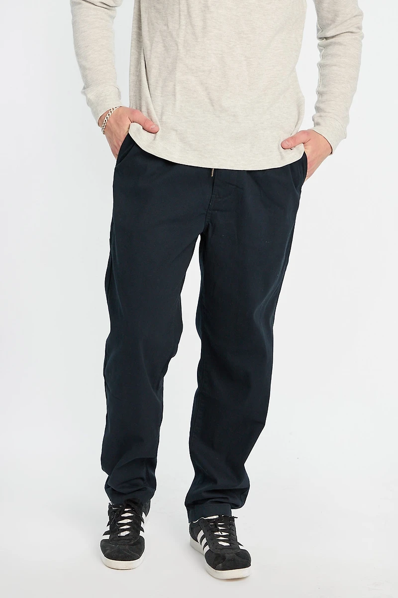 Relaxed Twill Pants