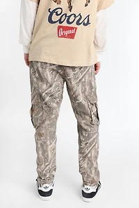 Relaxed Cargo Twill Jogger