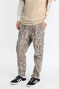 Relaxed Cargo Twill Jogger