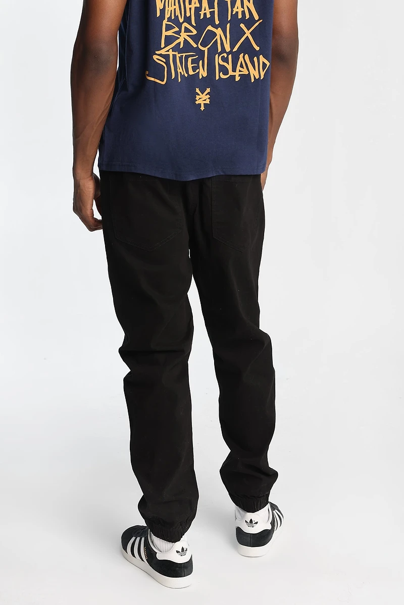 Relaxed Twill Jogger